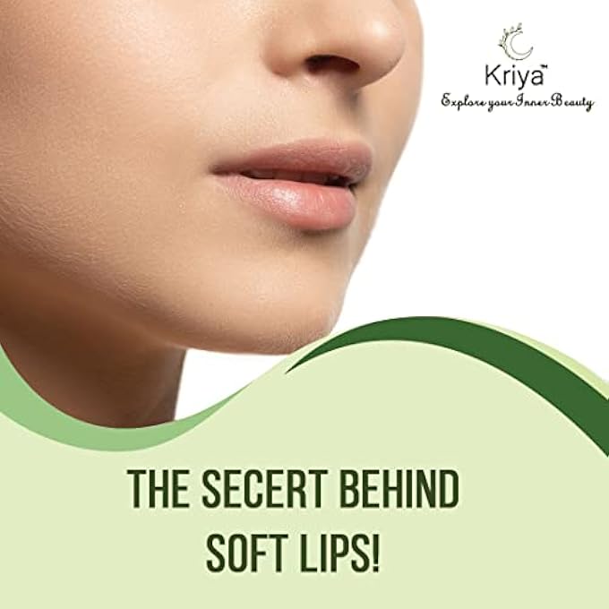 Kriya NATURAL LEMON LIP BALM TO PROTECT & HEAL LIPS | LIGHTEN AND BRIGHTEN DARK LIPS| HEAL CHAPPED CRACKED DRY LIPS | ACTIVE NOURISHING CARE | INTENSE MOISTURIZATION | SUITABLE FOR | PACK OF 2 - Image 1